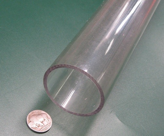 Polycarbonate Clear Round Tube / Tubing 2.00" x 1.75" (2.0" x 1 3/4")-946