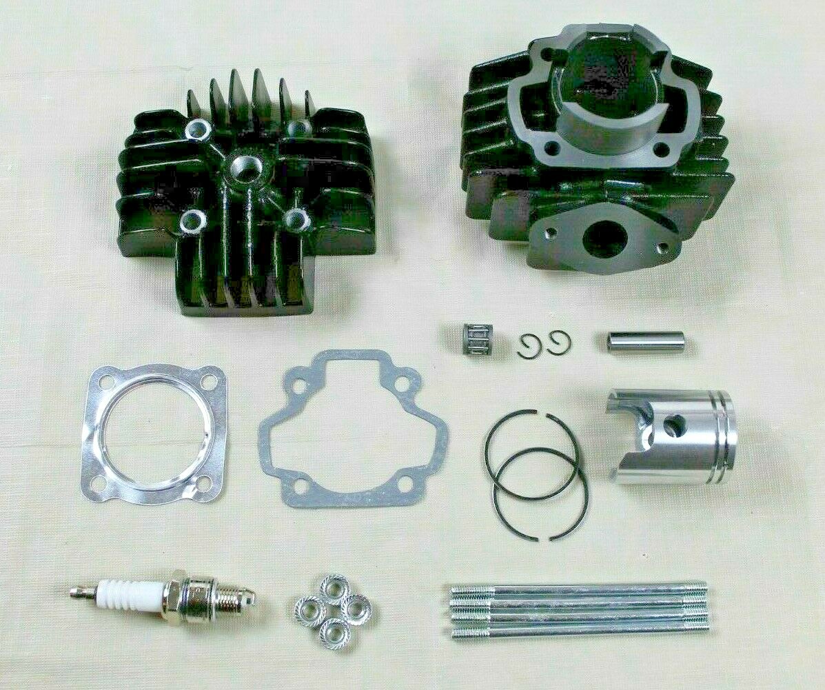 Suzuki JR50 JR 50 Top End Rebuild Kit Cylinder Head Piston Rings 1978-2006
