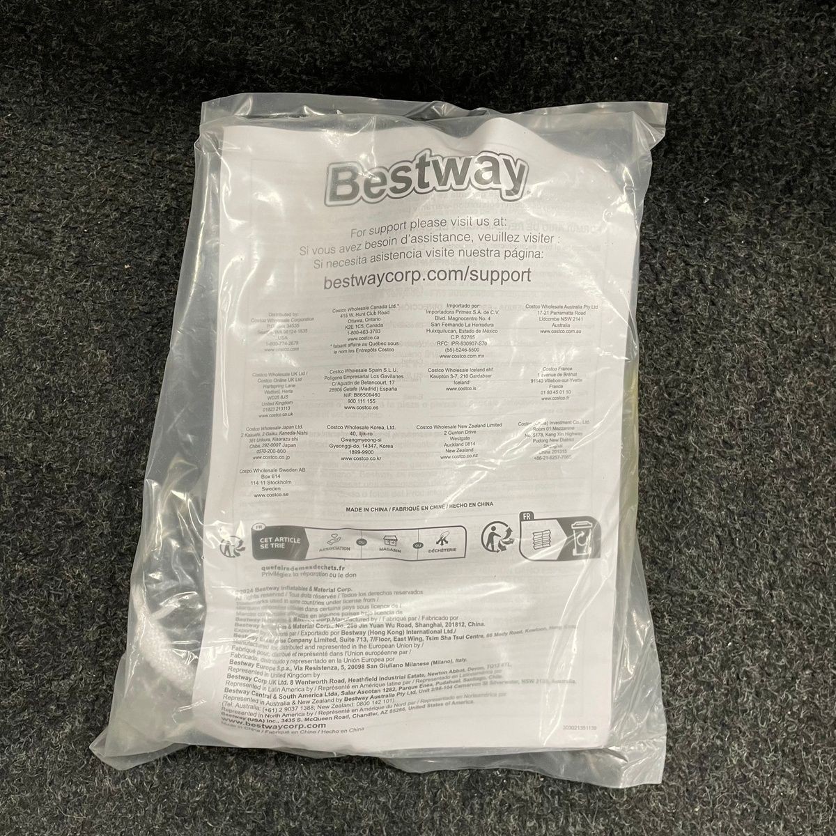 BESTWAY Saluspa Artic Ice Inflatable 60" x 36" x 28"*