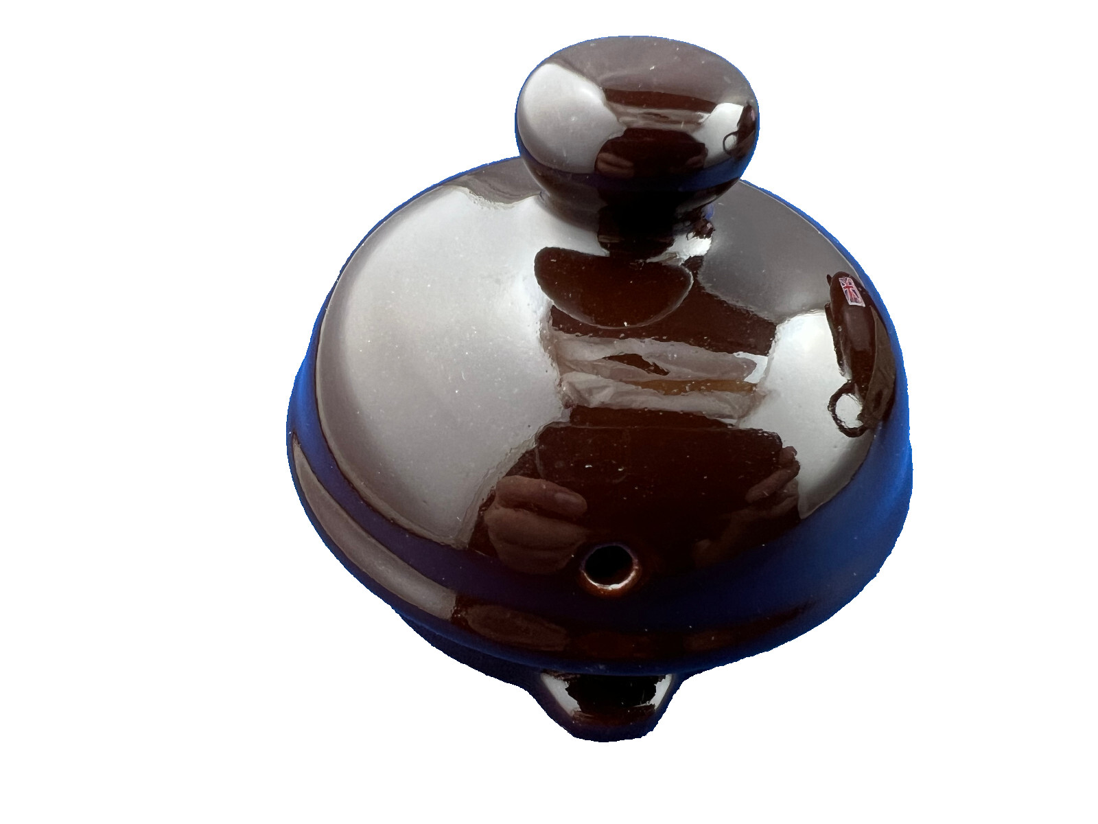 GENUINE BROWN BETTY, Red Clay, Rockingham Glaze, 4 Cup Tea Pot, MADE IN ENGLAND