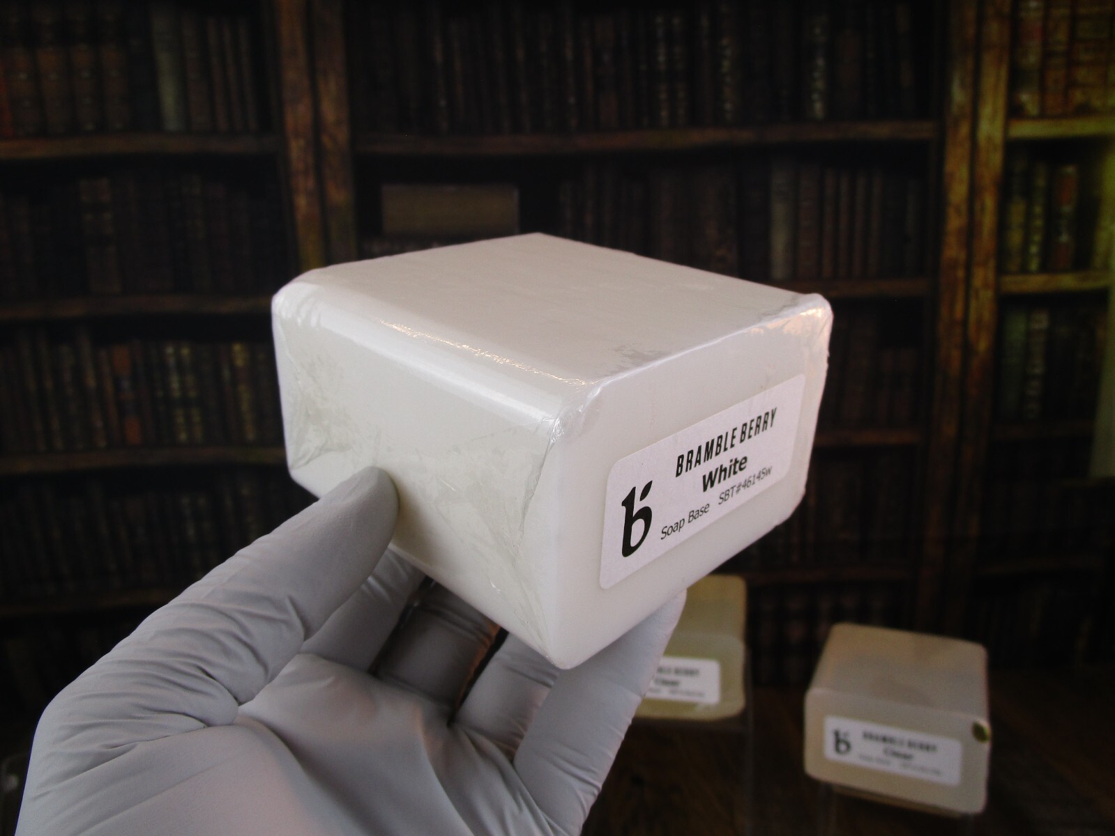 Lot of 7 ASSORTED & SEALED - BRAMBLE BERRY SOAP BASE - Goat's Milk, Clear, White