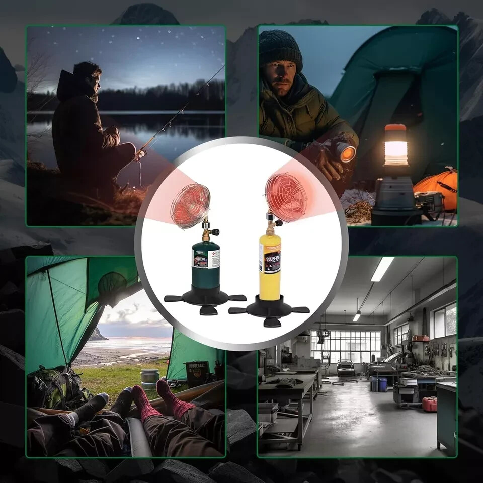 Hotdevil Outdoor Propane Heater 6200BTU Power Control Valve Holder Portable