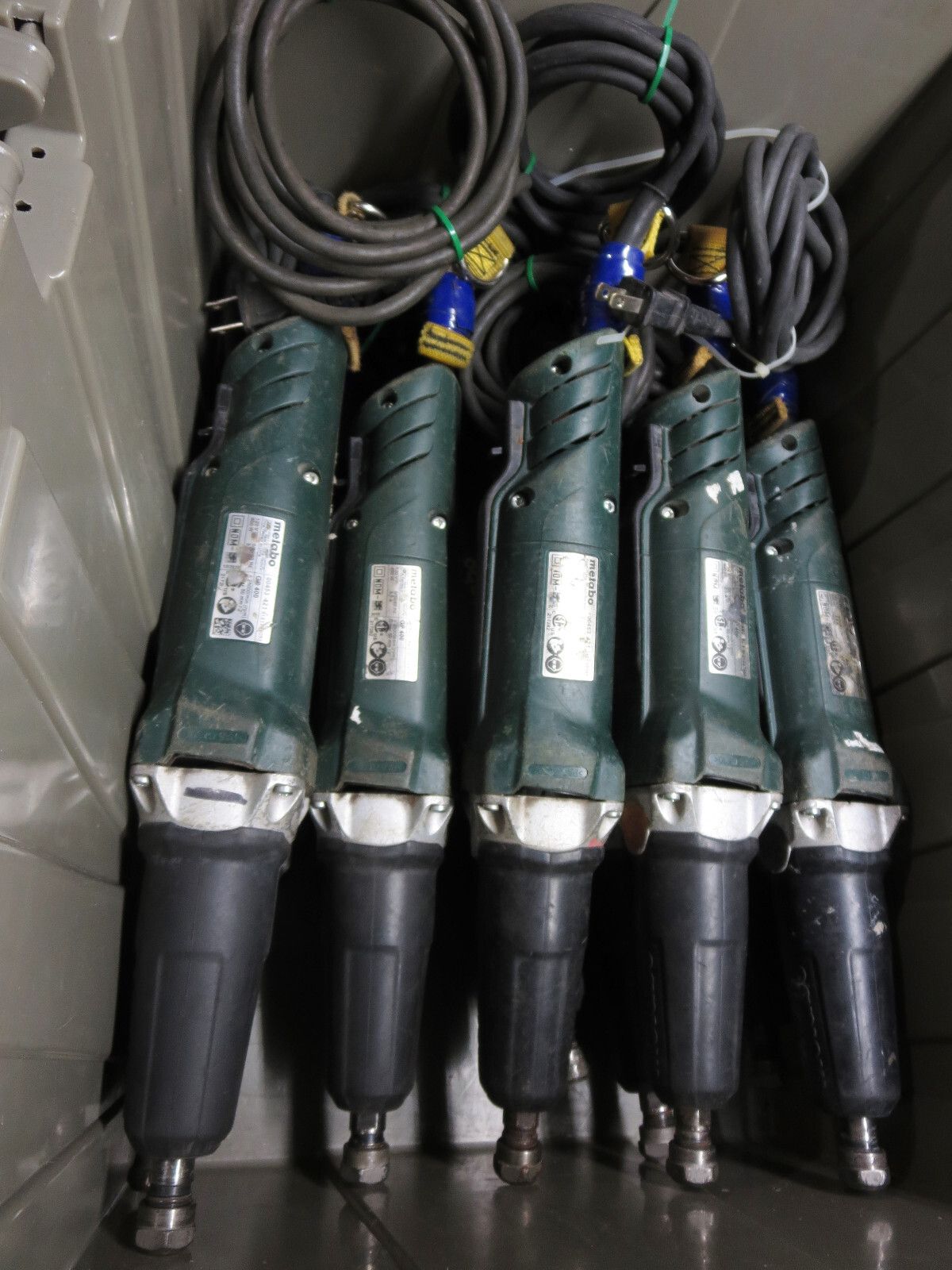 1 Ea. Metabo GP400 Die Grinder w/ Tool Lanyard 25,000 RPM 120v 3.5A 2 in.