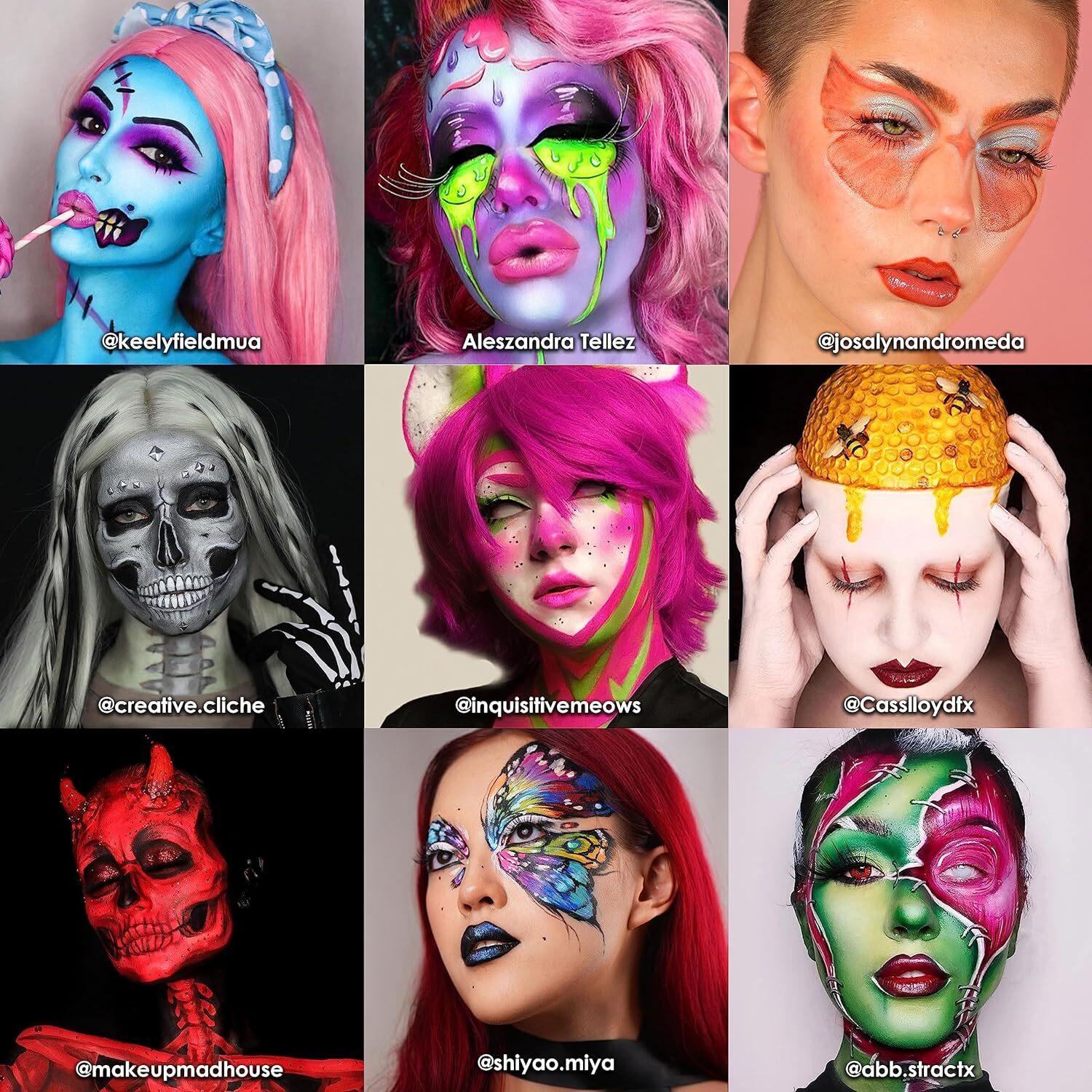 Bowitzki 40g Face Paint Body Paint Pure Face and Body Makeup Christmas Gift US