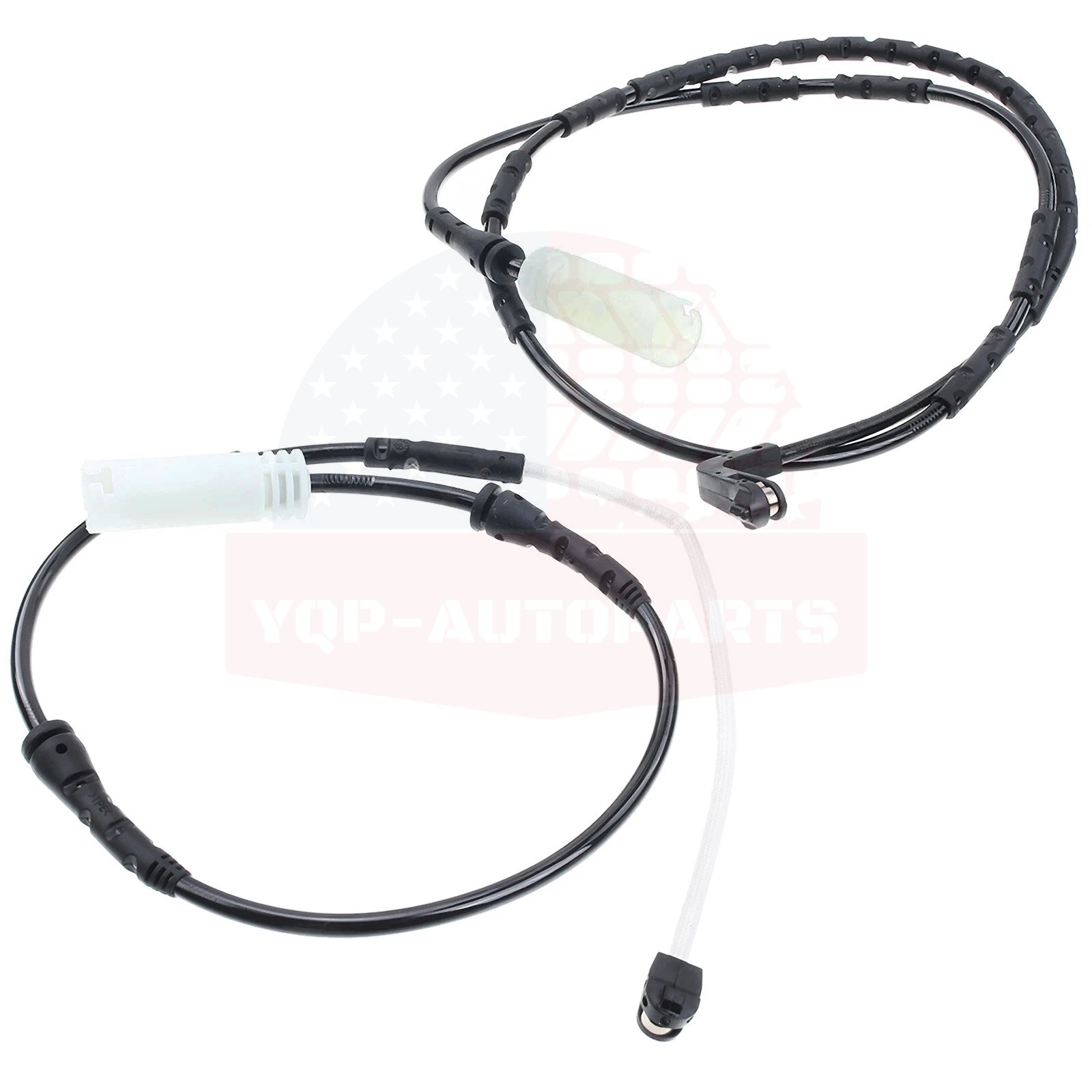 2pcs Disc Brake Pad Wear Sensor Front & Rear for BMW 135i 323i 328i 335d 335i