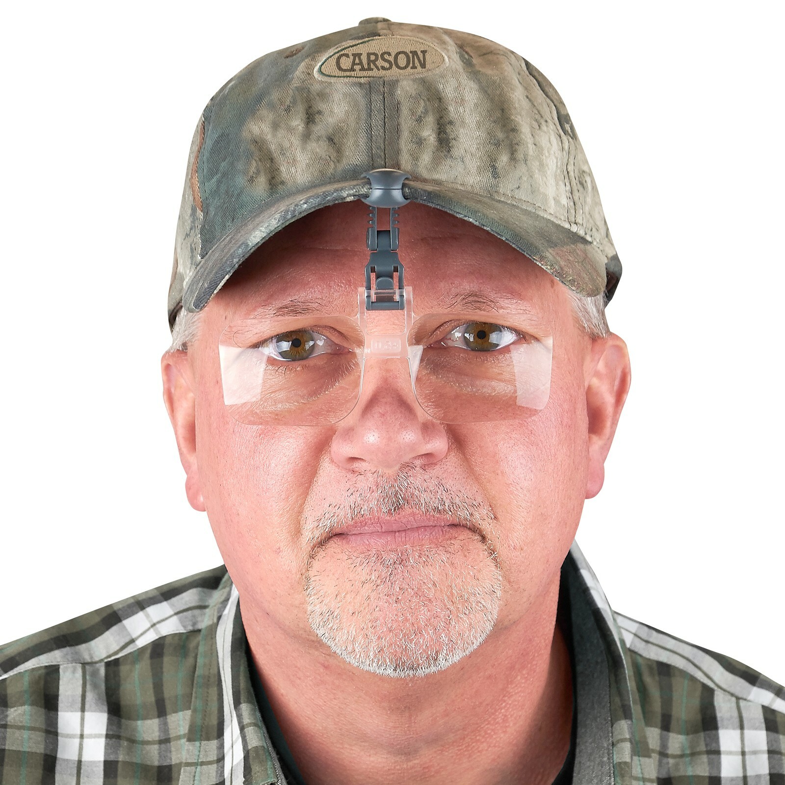 Carson VM-12 VisorMag Clip-on, Flip-up, Visor Magnifying Glasses