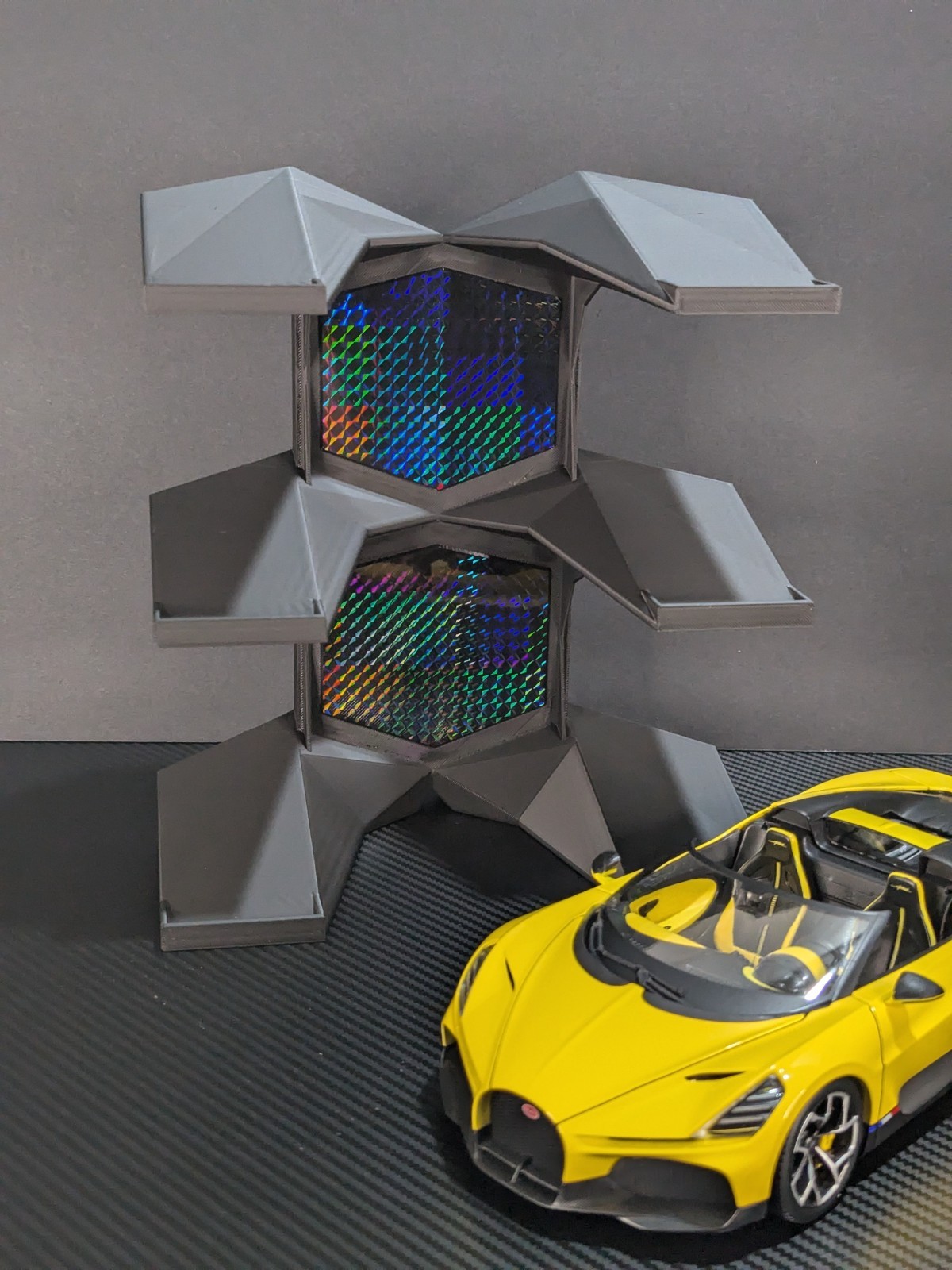 1:24 Scale Diecast Car Display Stand – 3-Tier Shelf for Model Cars