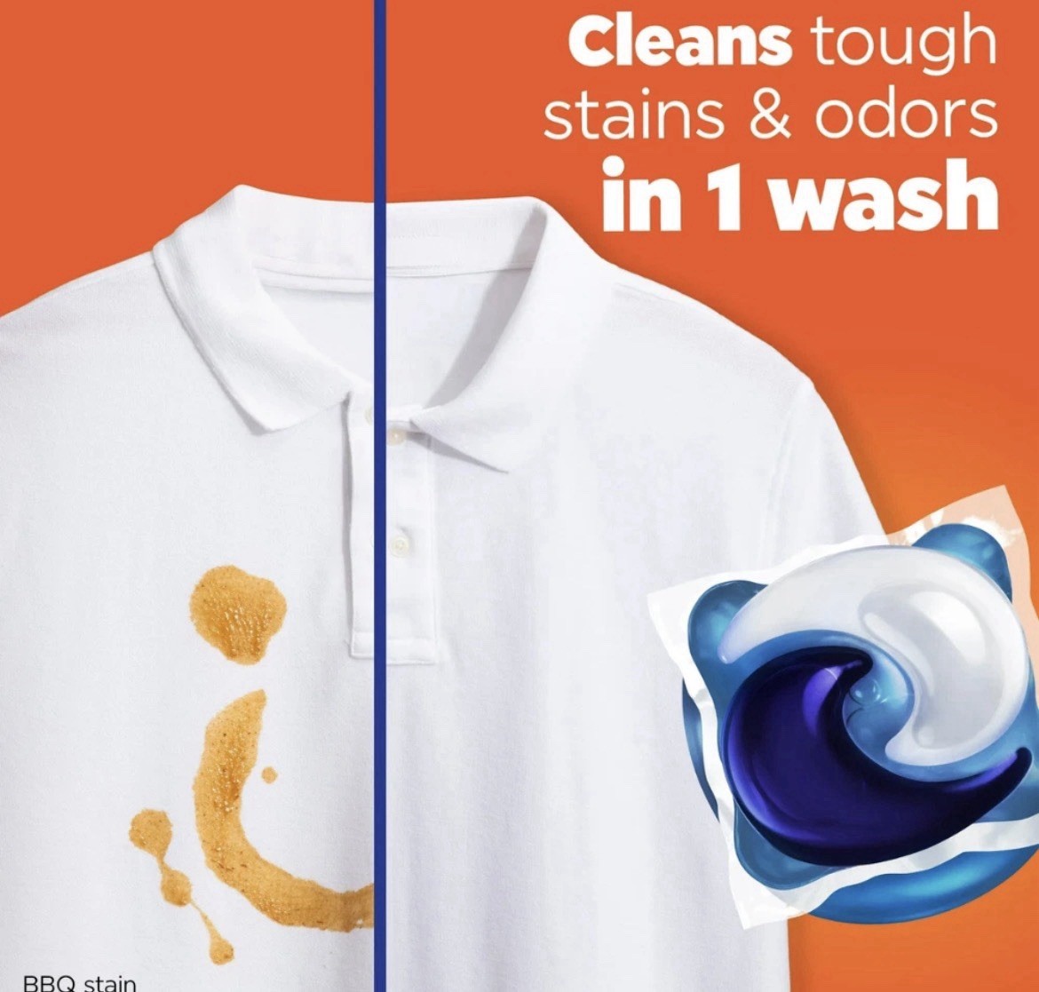 (4 Pack) Tide PODS Liquid Laundry Detergent Pacs, Original Scent 76 Count