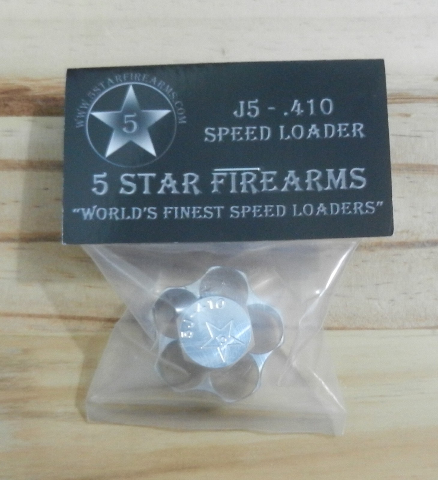 Aluminum Speedloader, Speed Loader;  Taurus Judge, Holds 5 of 410 Only;  J5-410