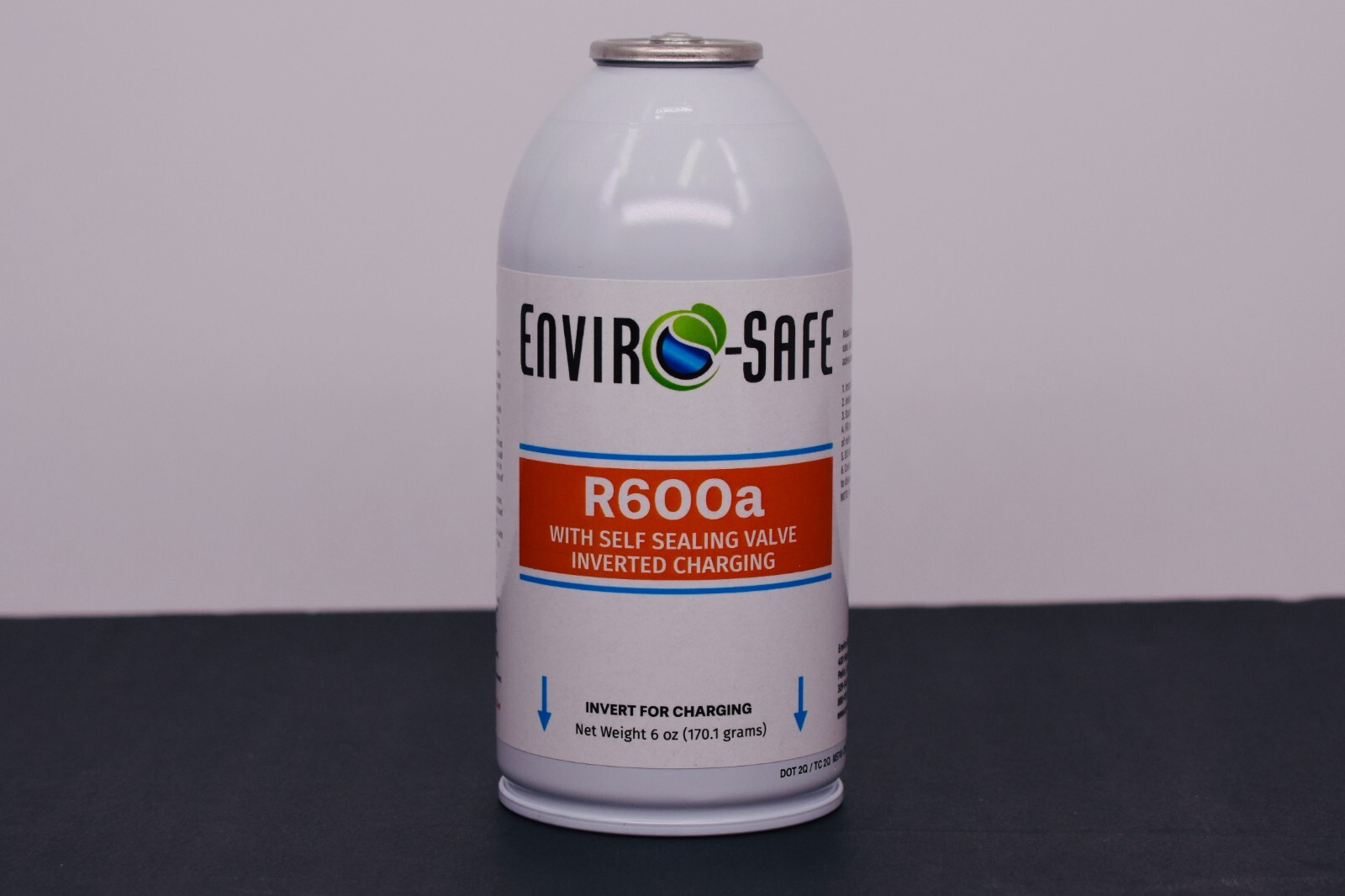 R-600a Refrigerant with 7/16" Self Sealing K28 6 oz Case/12