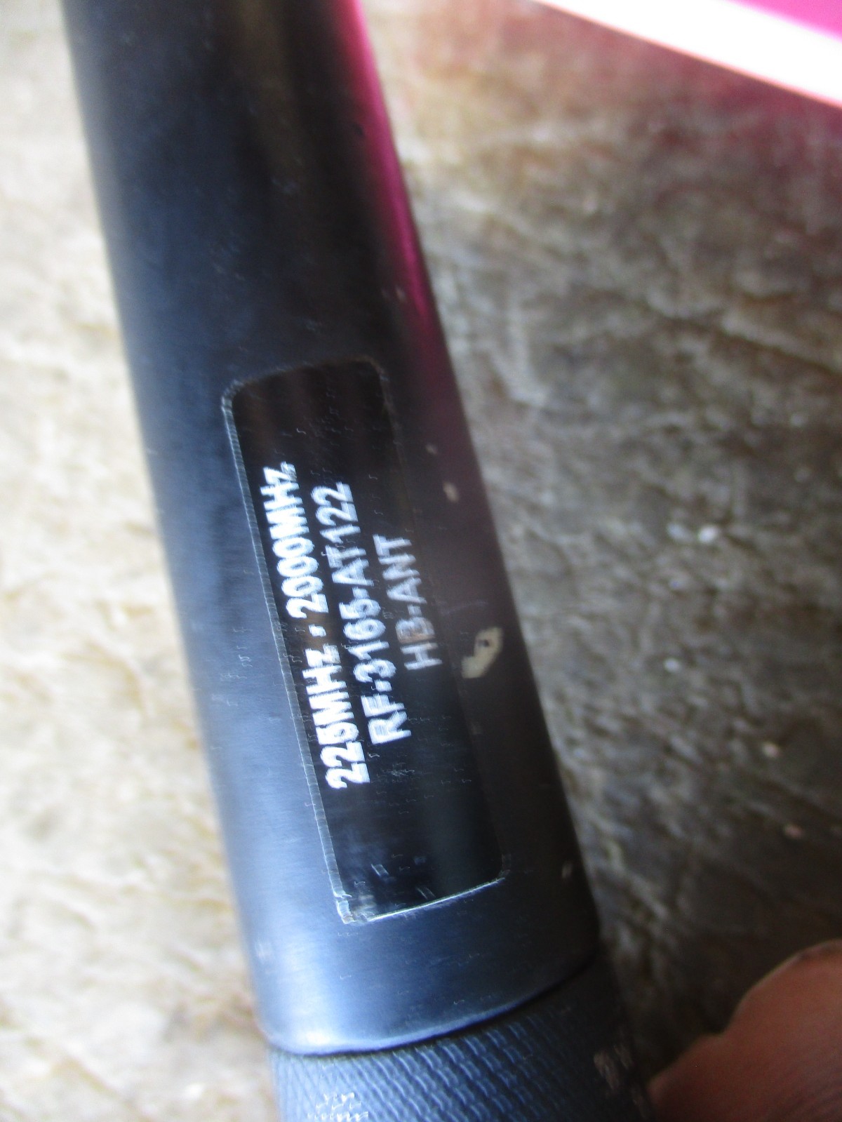 NOS Harris RF-3165-AT122 HB-Antenna 225-2000mhz, for PRC Radio