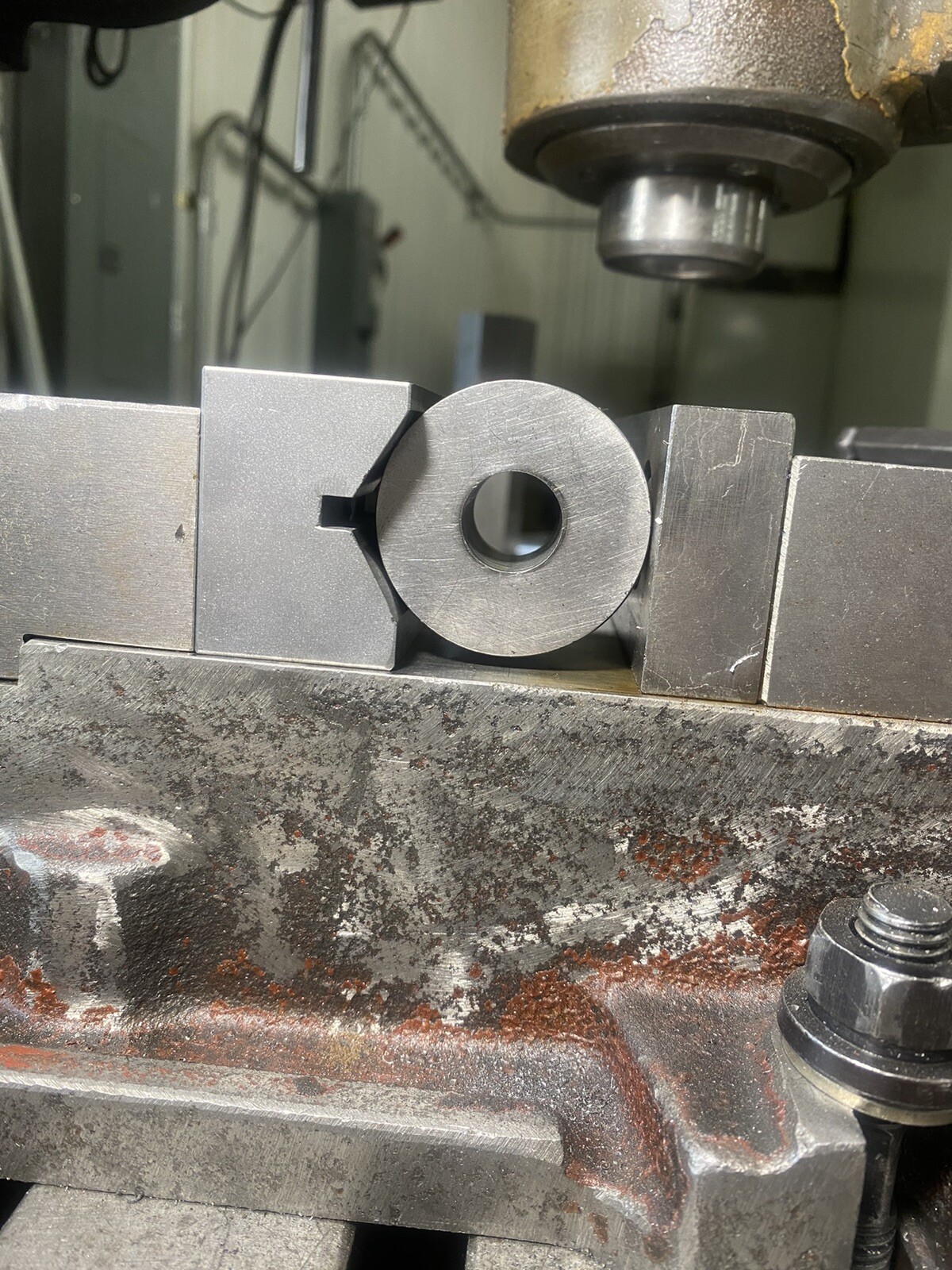 Tall 6” Horizontal V Jaw For Kurt Vises 4140 Heat Treated & Precision Ground USA