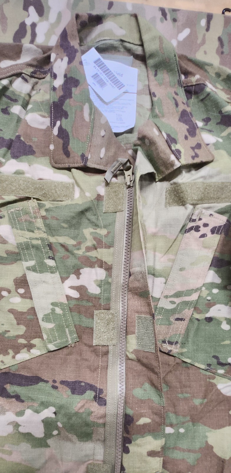 USGI ARMY Combat Uniform Coat OCP FRACU Small Short New