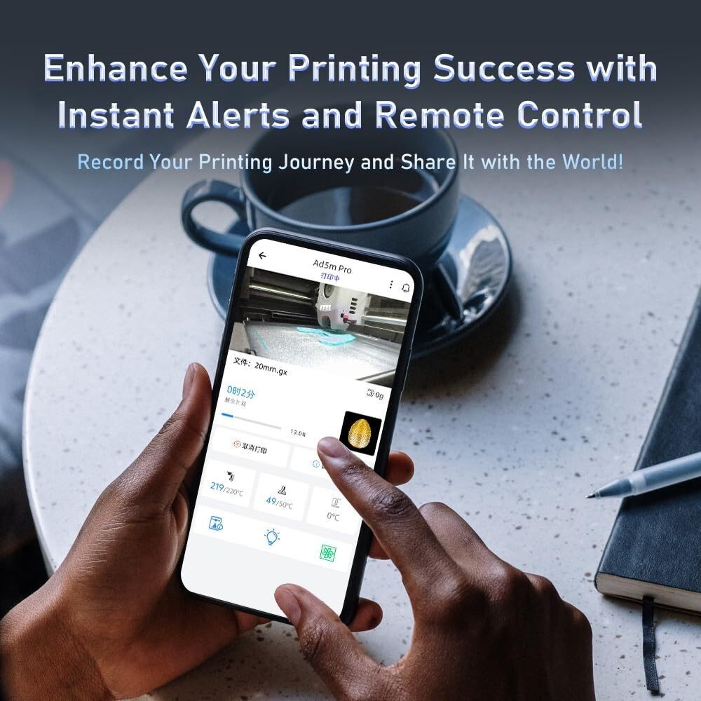 FLASHFORGE 3D Printer Parts Replacement Camera Kit for Adventurer 5M / Pro