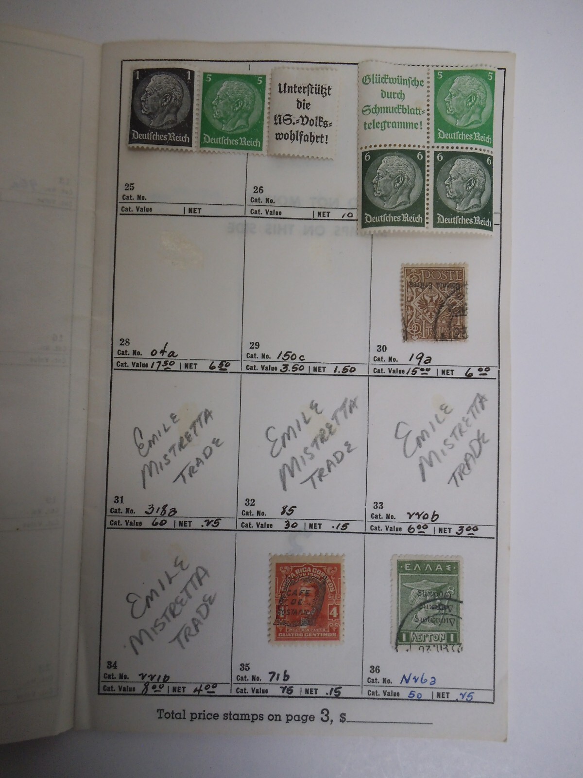 Macau Bisects & Other Rare Stamps - Greece, Italy, Germany, Croatia. 1890 -1947