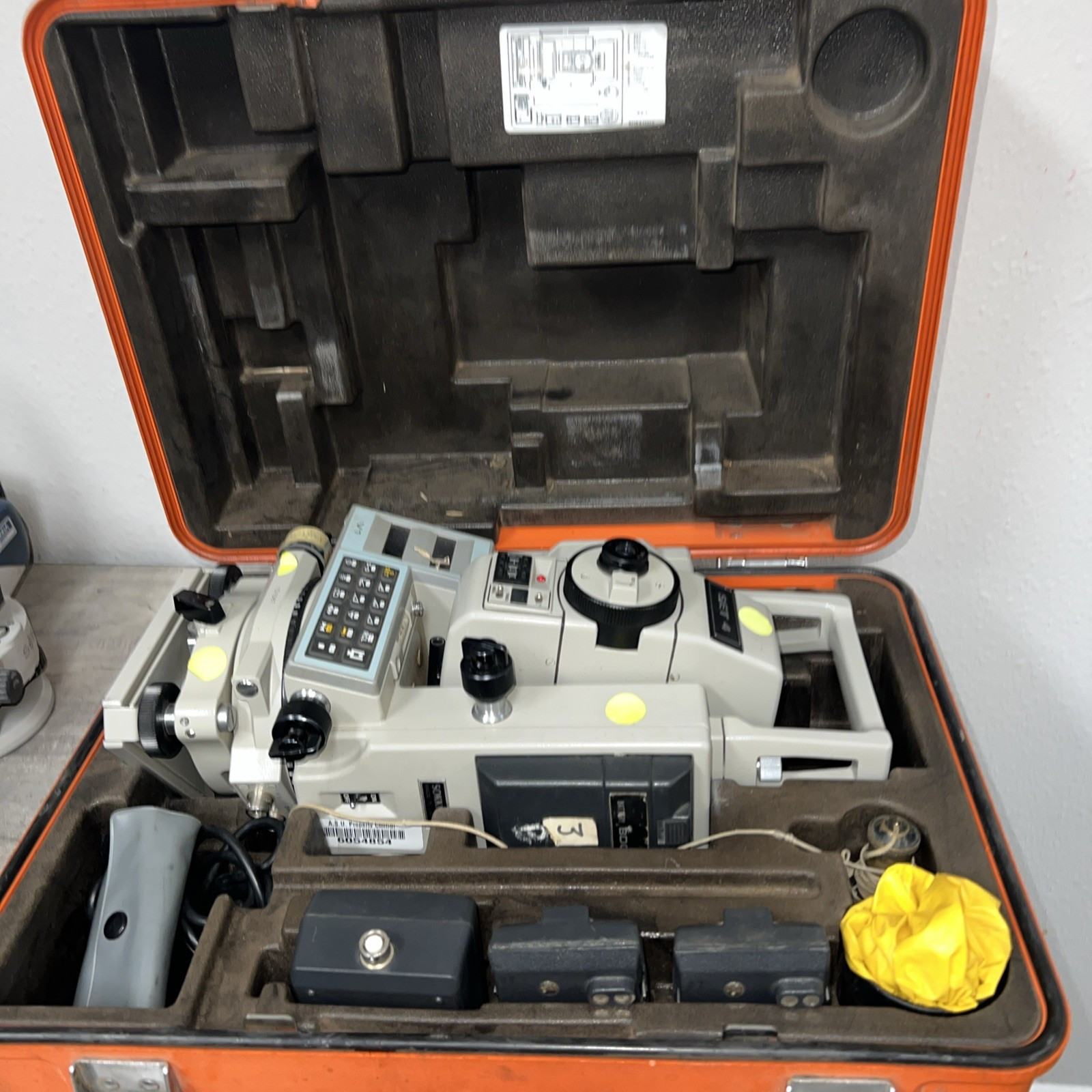 SOKKISHA SOKKIA LIETZ SET 4A SURVEY EQUIPMENT TOTAL STATION BATTERIES & CHARGER