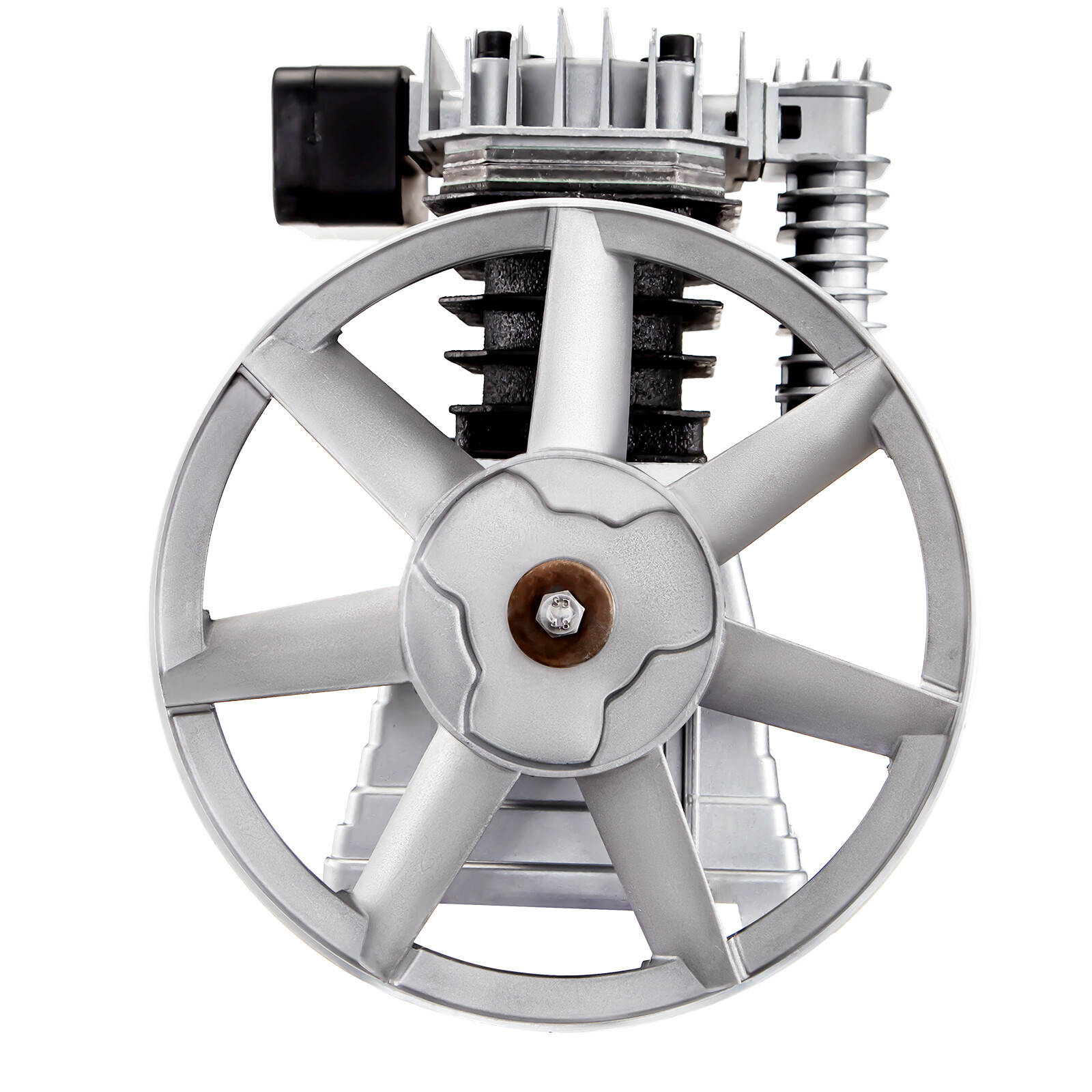 VEVOR Air Compressor Pump Motor 3HP Aluminum 160PSI 12CFM 2 Cylinder 1 Stage