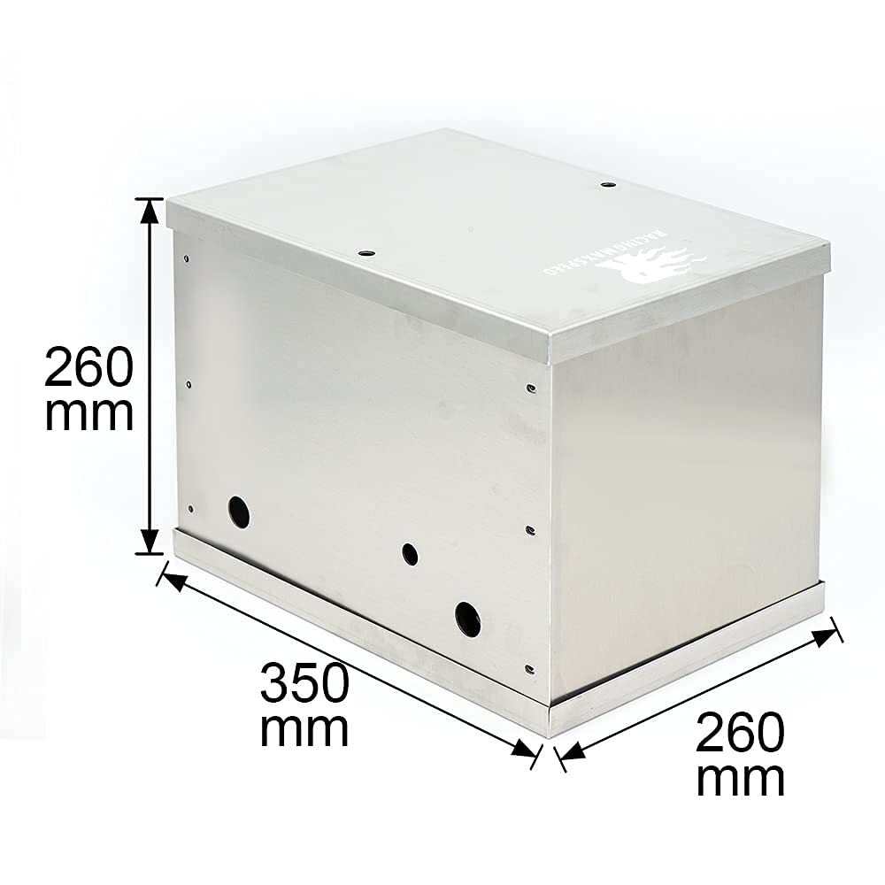 Complete Aluminum Battery Box Relocation Kit Universal Polished Billet Race PC