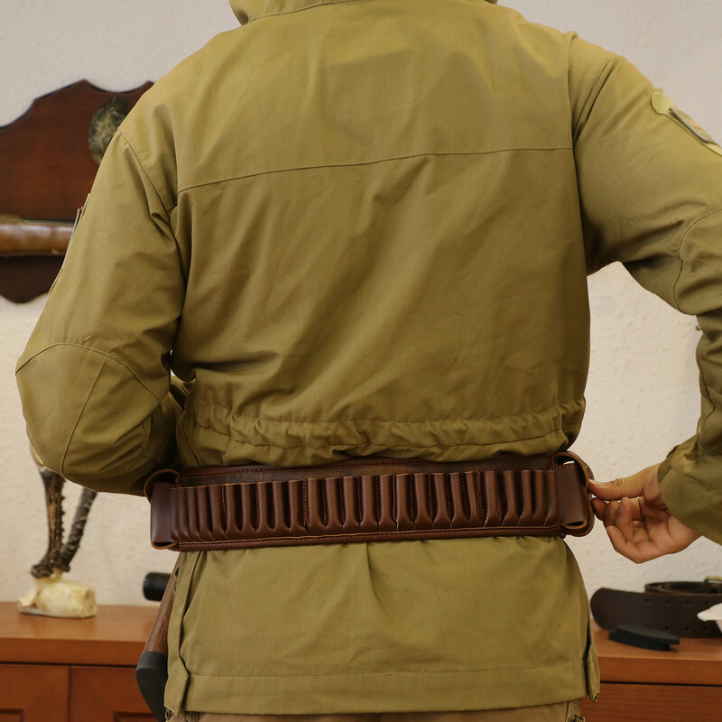 Tourbon Bandoliers 410GA 45-70 Ammo Belt Shotgun Rifle Shell Carry Pouch