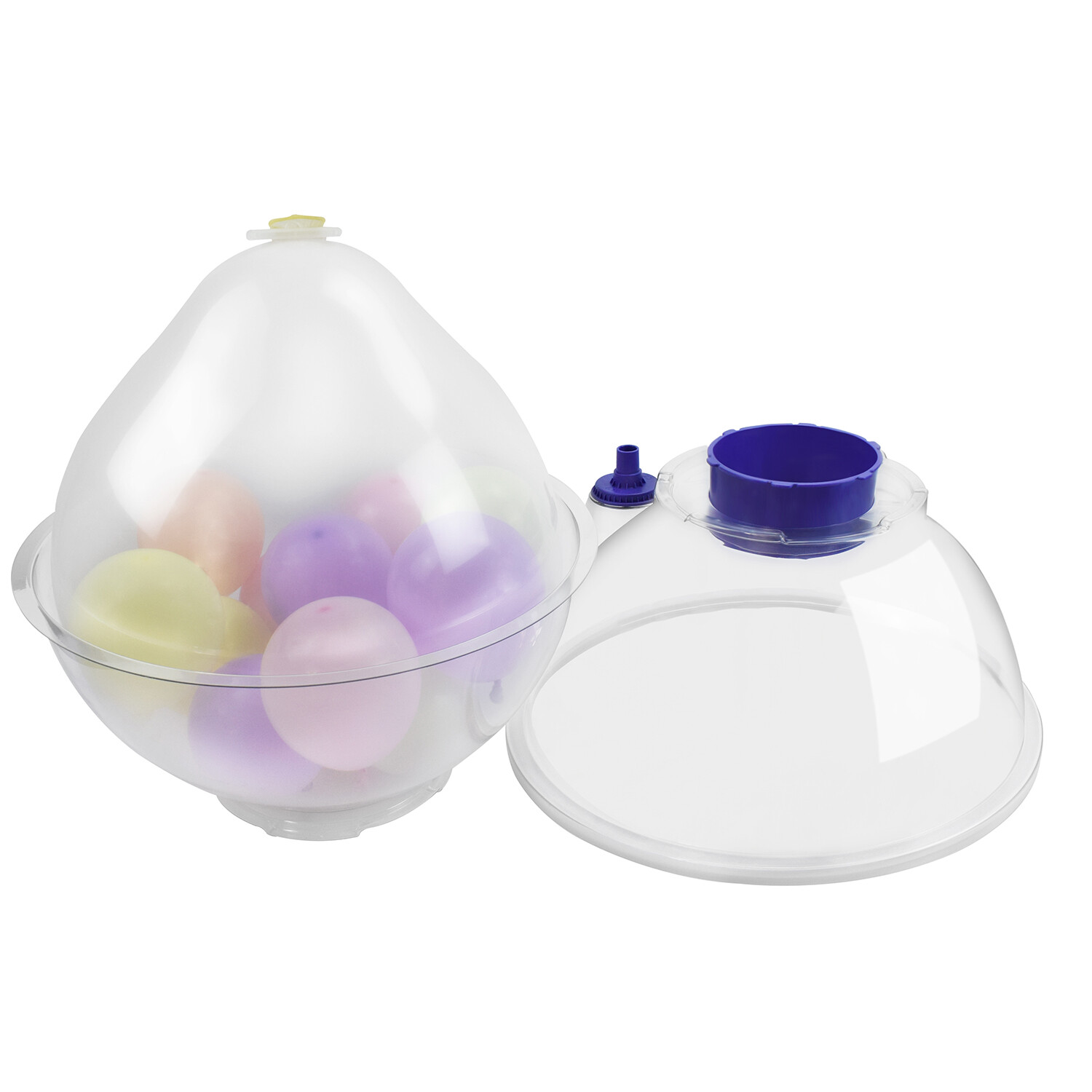 Balloon Stuffer kit Large Transparent Balloon Stuffing Machine with Flower Tube