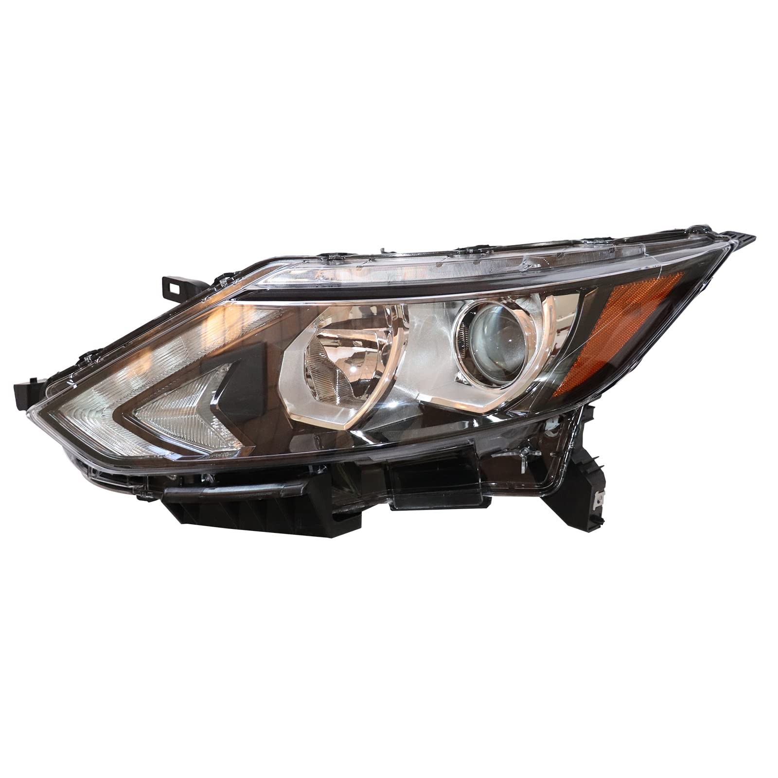 Halogen Front Headlight For Nissan Rogue Sport Projector Headlamp(Driver Side)