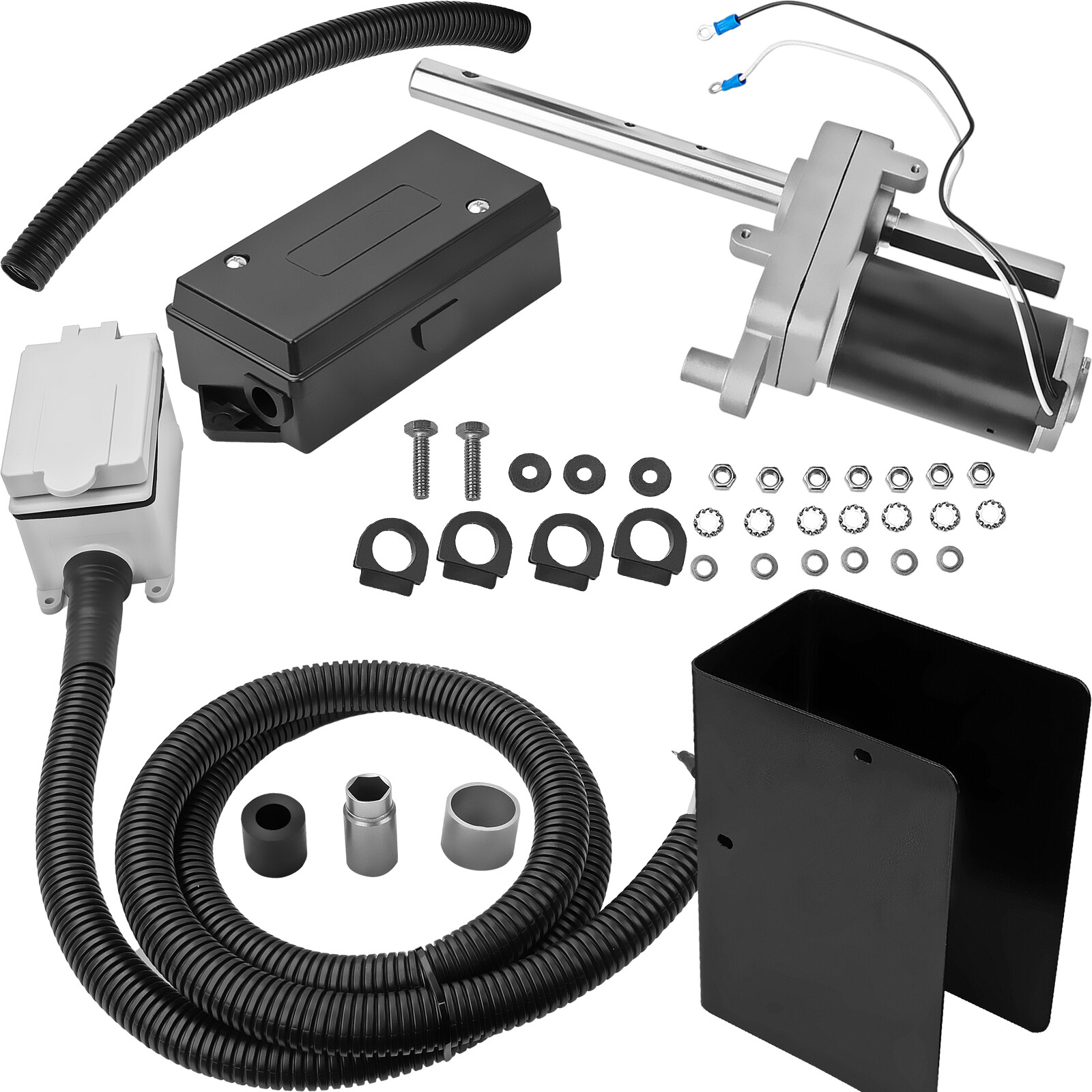 Electric Powered Trailer Jack Kit For Bulldog Landing Gear 1824200100 12000 Lbs