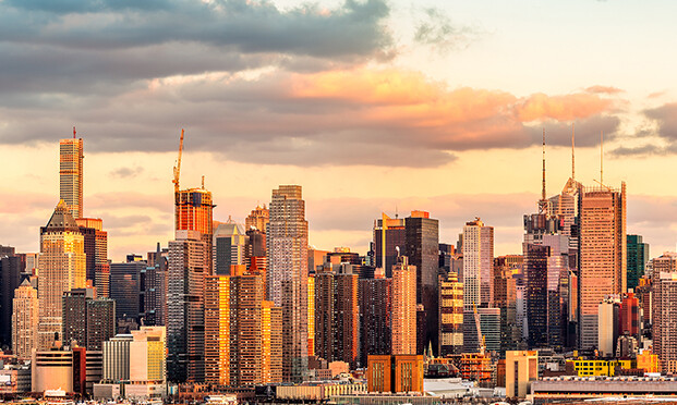 TrainJunkies New York City Model Railroad Backdrop