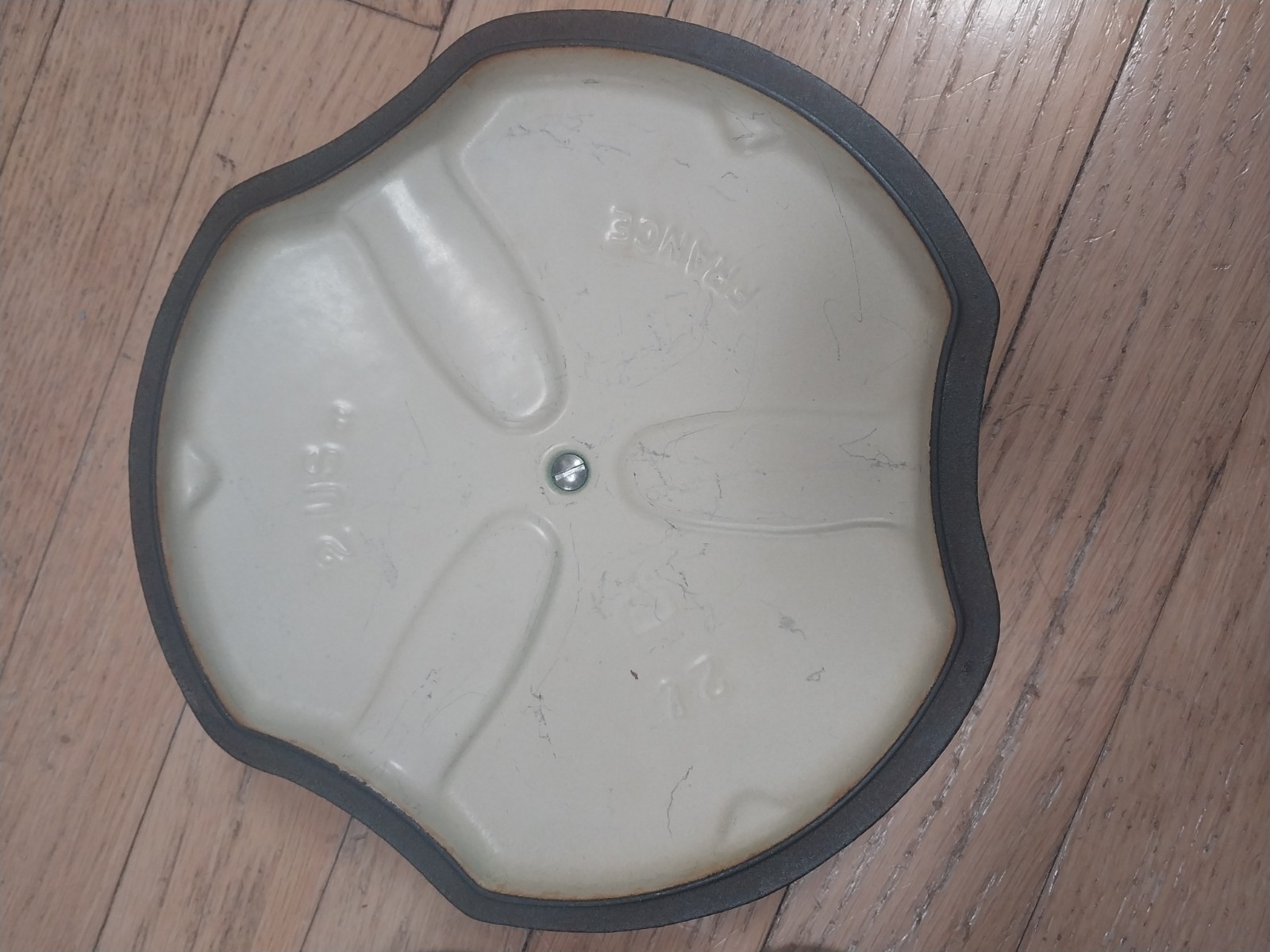 Le Creuset Green Shamrock Pot Vintage Rare