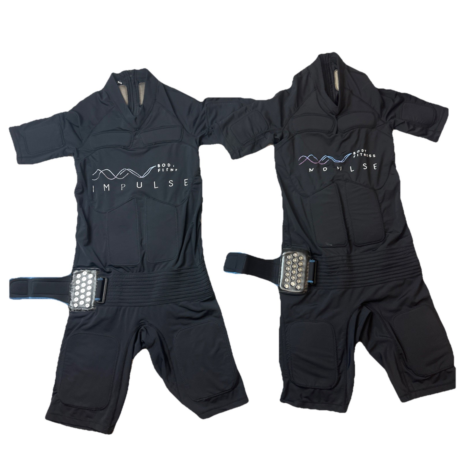 Impulse Body Fitness EMS Workout Suit Vests Bands Mens XS Lot Of 2
