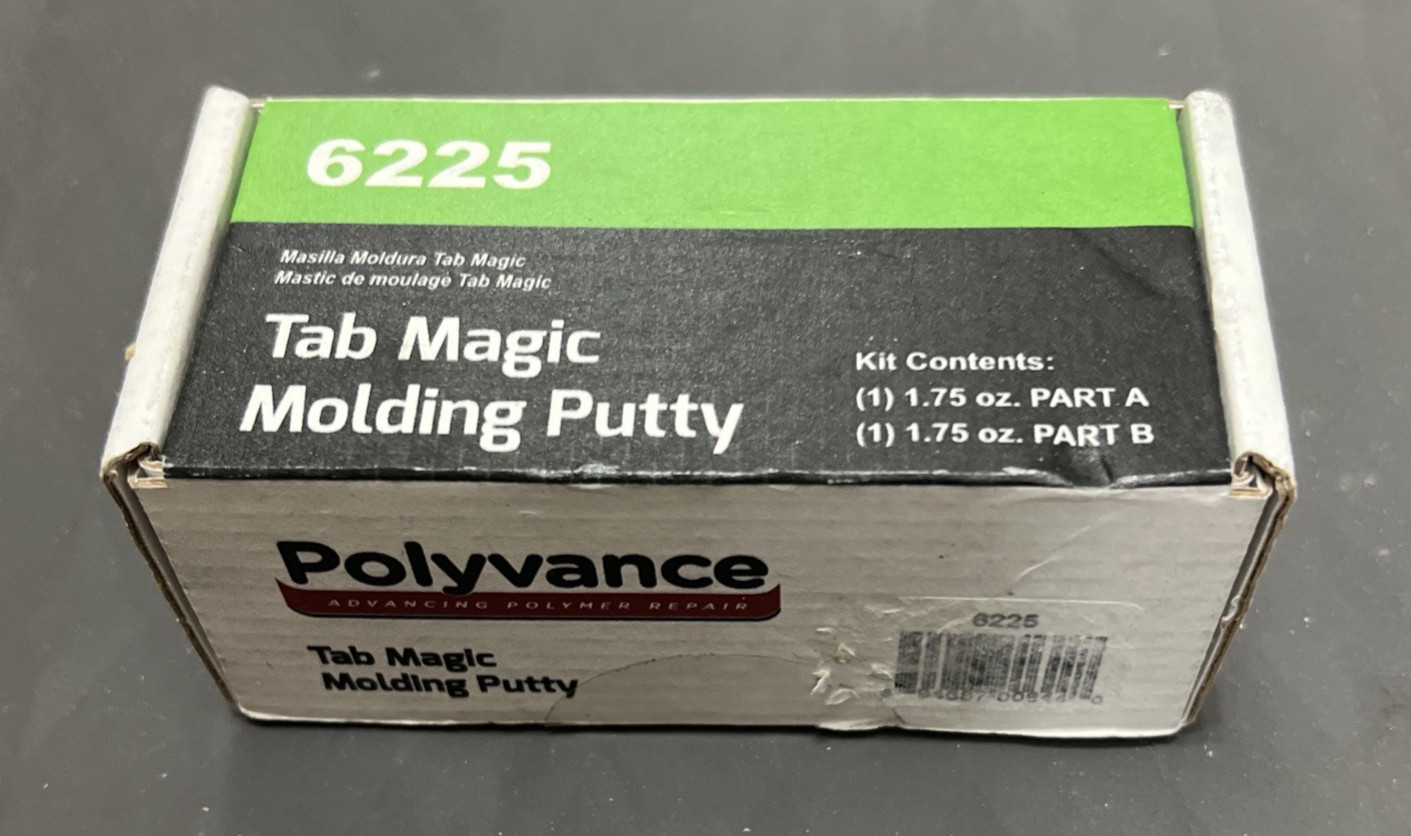 Polyvance 6225 Tab Magic Headlight Lamp Tab Molding Putty