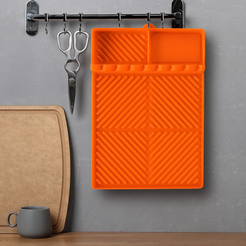 2PCS Silicone Griddle Mat for Blackstone BBQ Grill Accessories Non-Slip Heat-Res