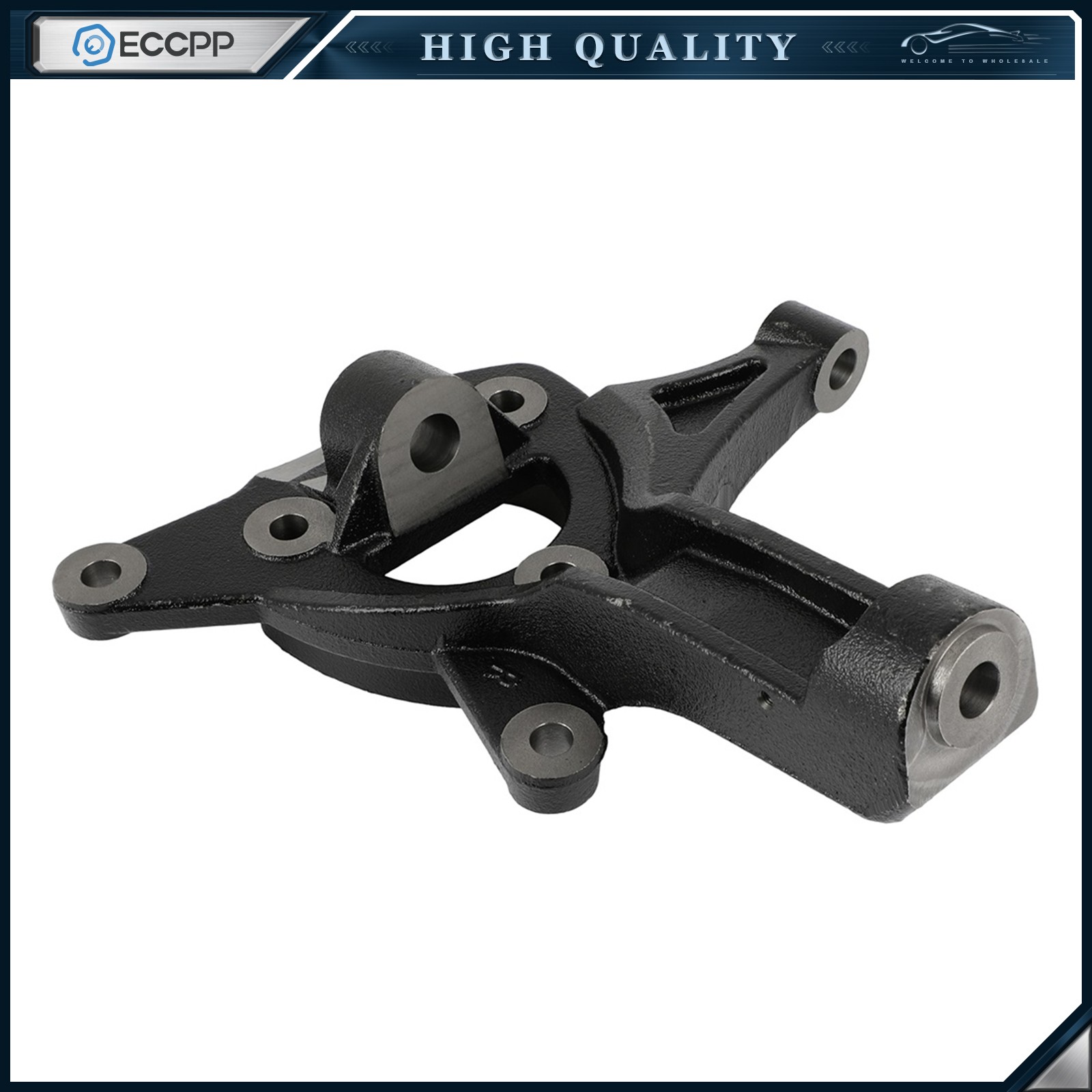 Pair 4.5" Lift Spindles For Chevy Silverado 1500 GMC Sierra 1500 2WD 2007-2017