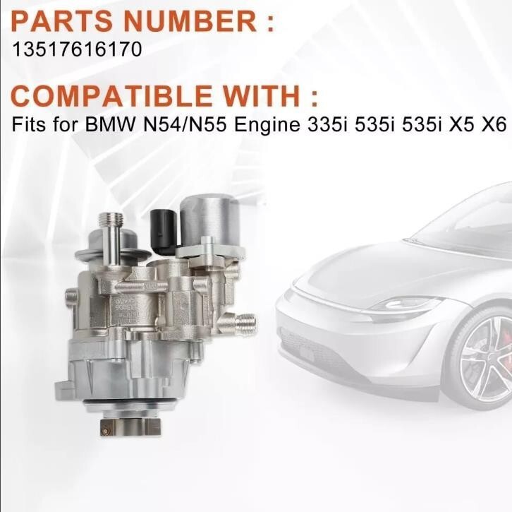 #13517616170 High Pressure Fuel Pump HPFP For BMW 335i 535i N54 N55 Engine