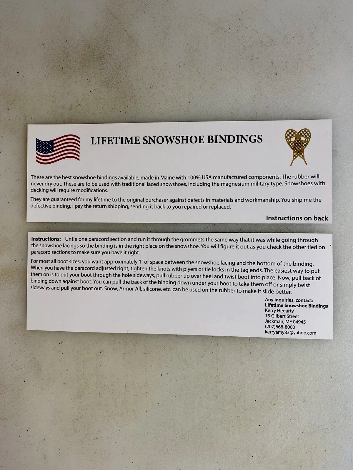 SNOWSHOE BINDINGS, SNOWSHOE HARNESSES, SNOWSHOEING, LIFETIME SNOWSHOE BINDINGS