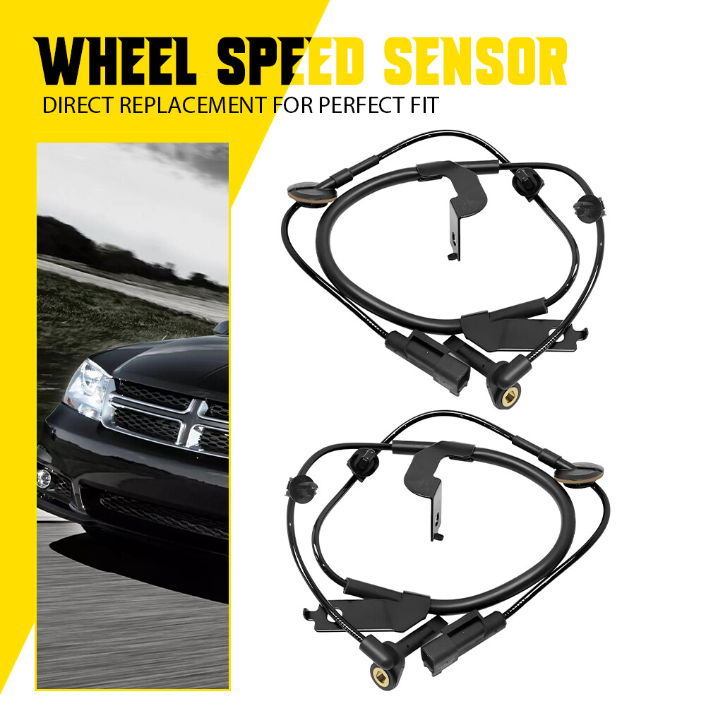 2X ABS Wheel Speed Sensor Front Right & Left For 2011 2012 13-2019 Dodge Journey