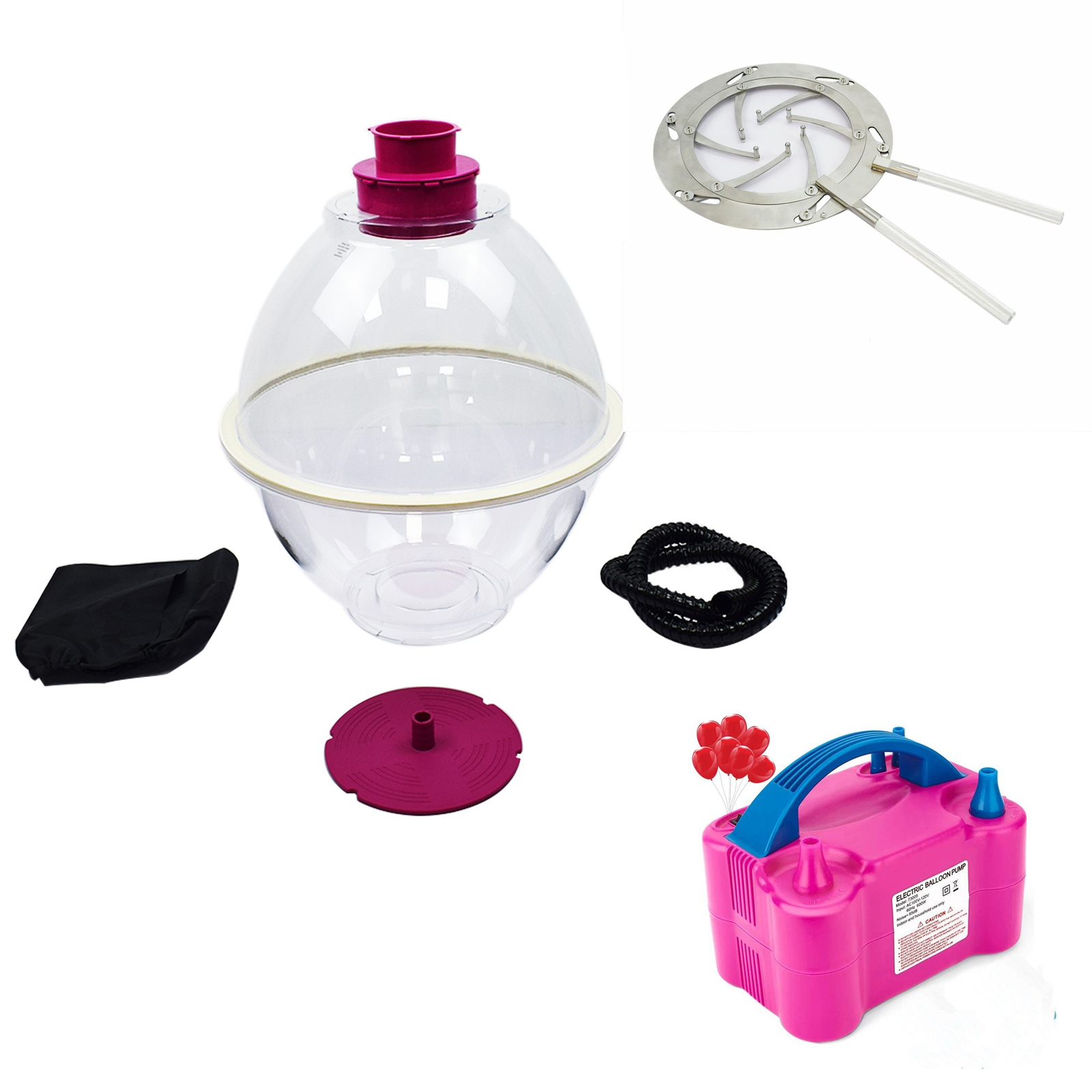 Balloon Stuffing Machine Balloon Filling Stuffer Kit Balloon Air Pump Expander