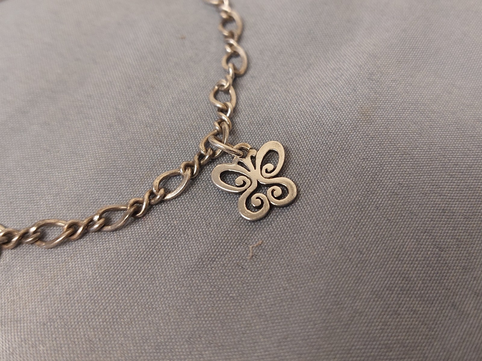 James Avery Sterling Silver Retired Bracelet with 3 Charms