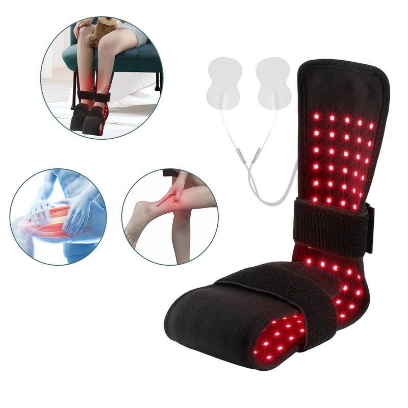 LED Red Light Therapy Device W/Pulse Mode for Foot Neuropathy Joint Pain Relief