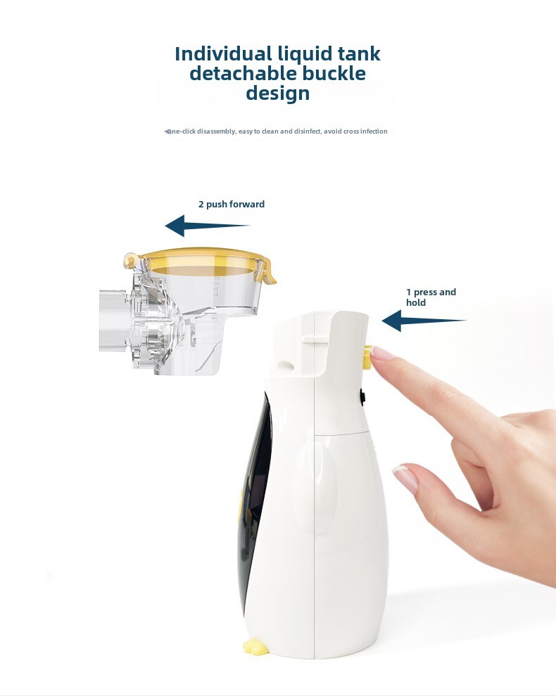 Mesh Atomizer..Nebuliizer .. *Hot Sell Humidifier Inhale Mist Machine qym