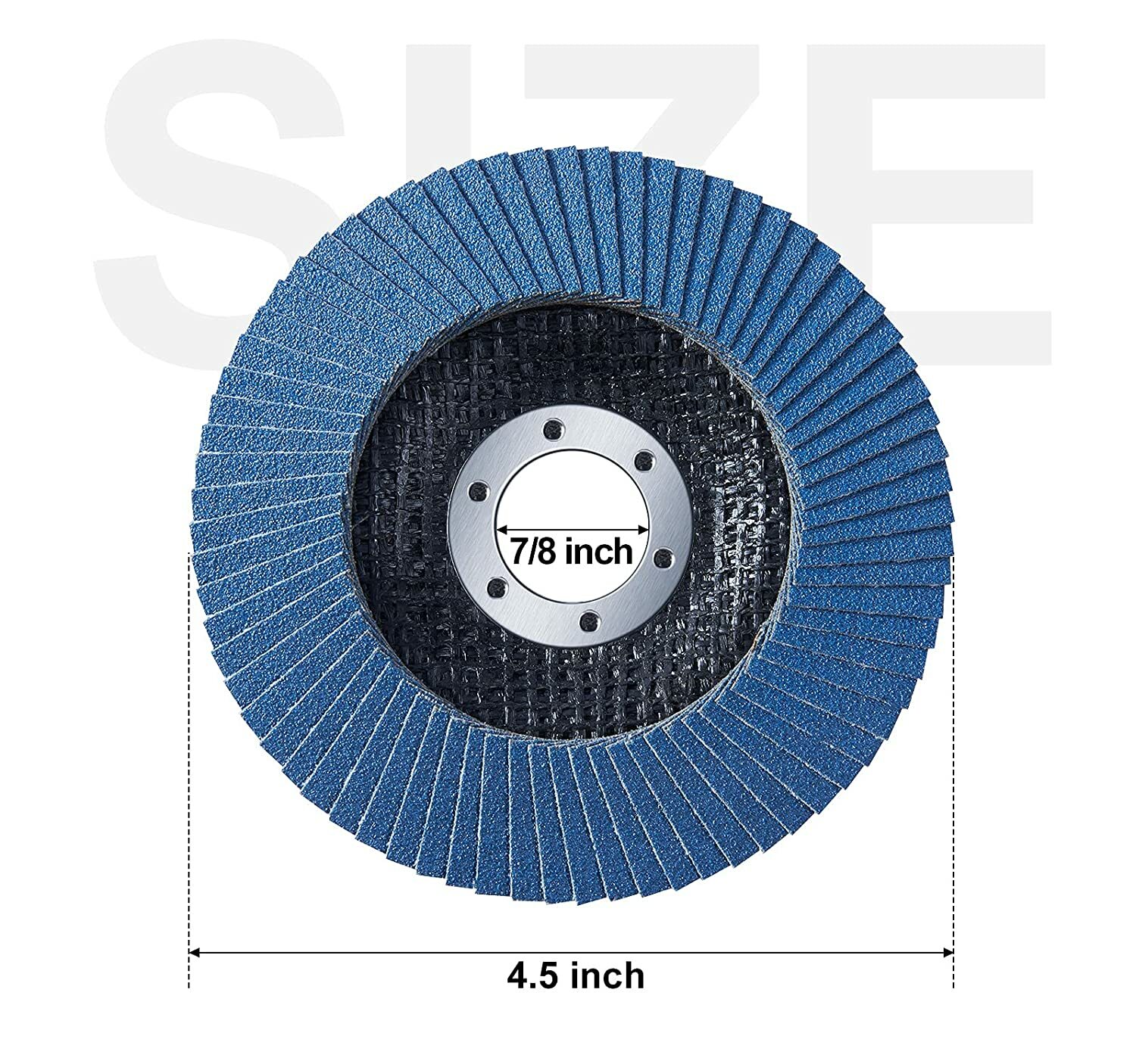 40 GRIT 40 PACK 4-1/2" ZIRCONIA FLAP DISC ANGLE GRINDER SANDING GRINDING WHEELS