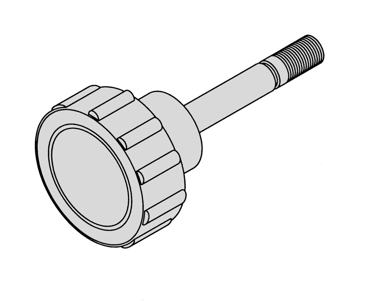 Knob, Support Tray Assy, Fits Hobart Slicer 2612, 2712, 2812, 2912, HS6, HS7, HS
