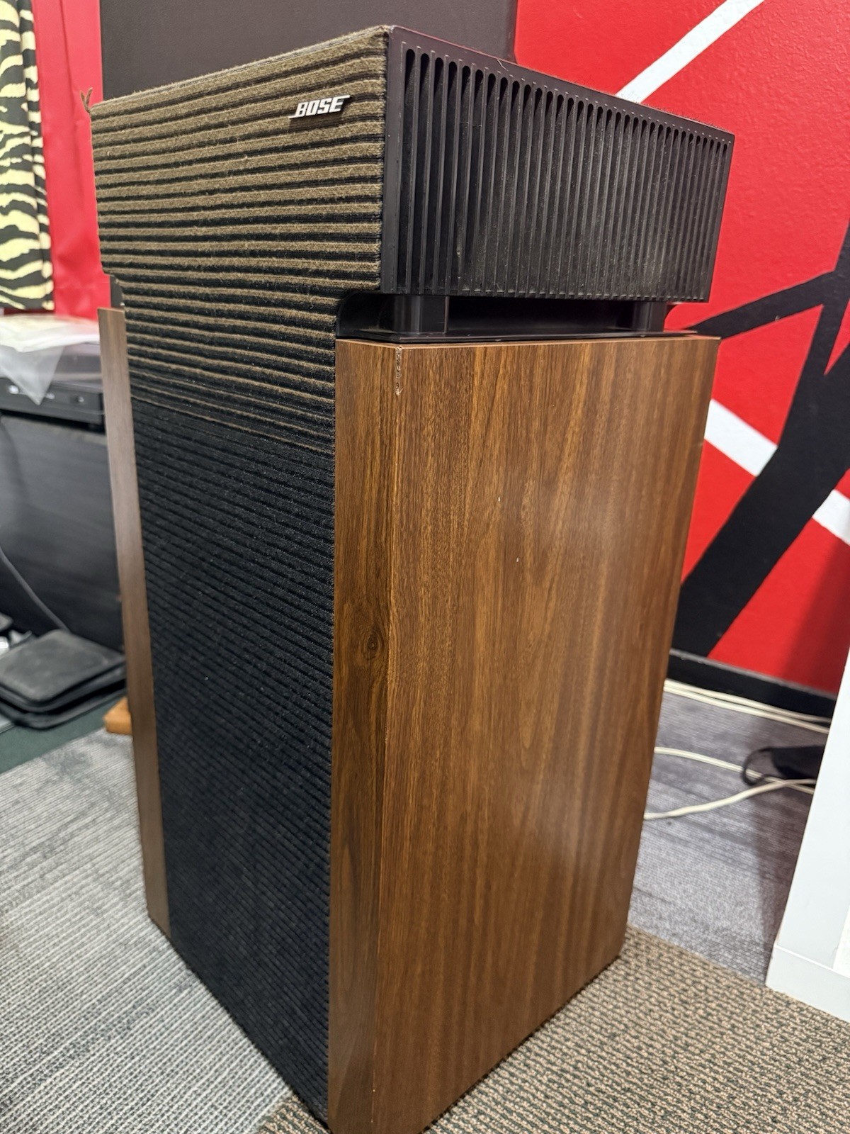 Bose 601 Series II Direct Reflecting Vintage Speakers Vinyl Wood look Finish