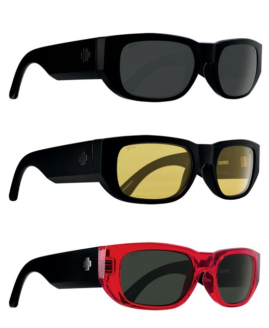 Spy Optics Genre Wide Temple Rectangle w/ Happy Lens - GENRE