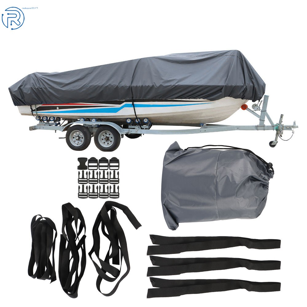 Heavy Duty 14/15/16FT 90" Boat Cover 3 Layers Waterproof Dustproof UV Resistant