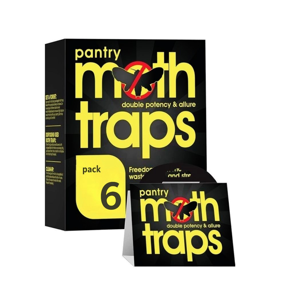 Large Pantry Moth Traps, Pack of 6, FREE SHIPPING