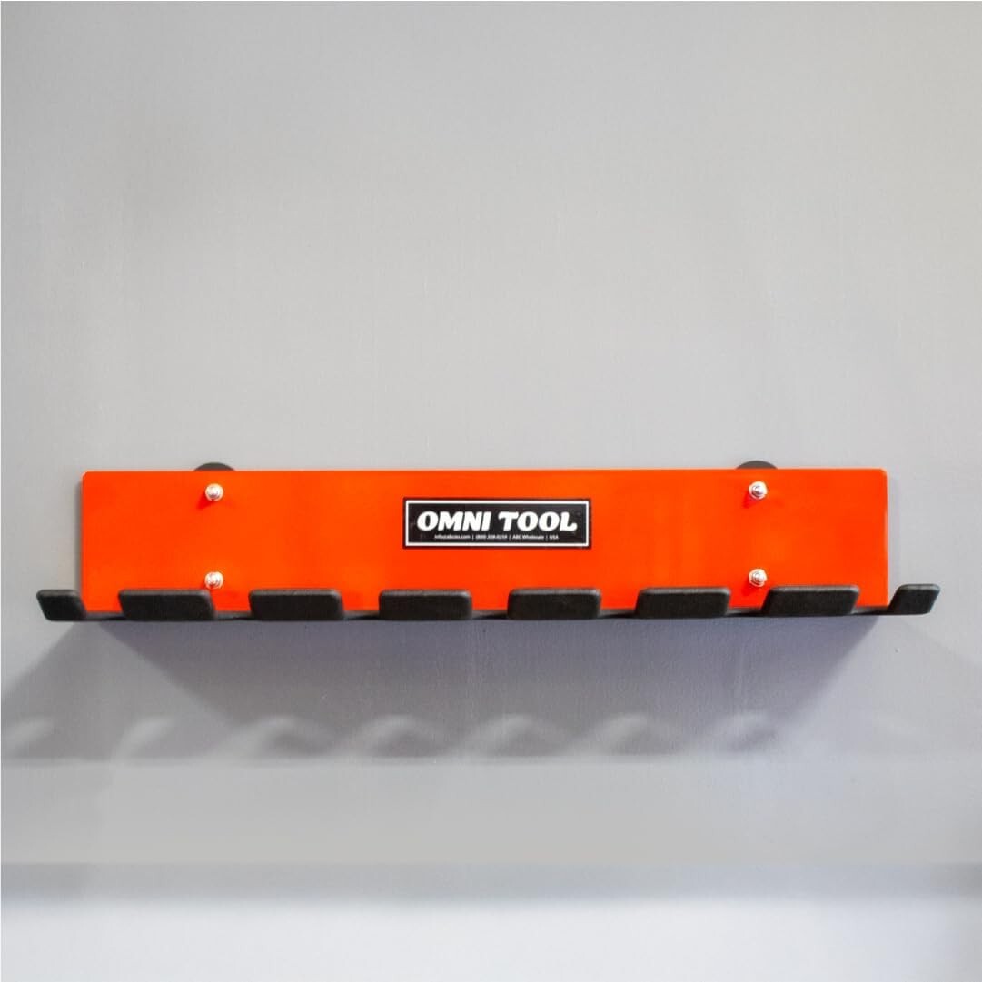 Omni Tool Multiple Spray Gun Holder – Holds 7 Guns Without Cups, 4 With Cups