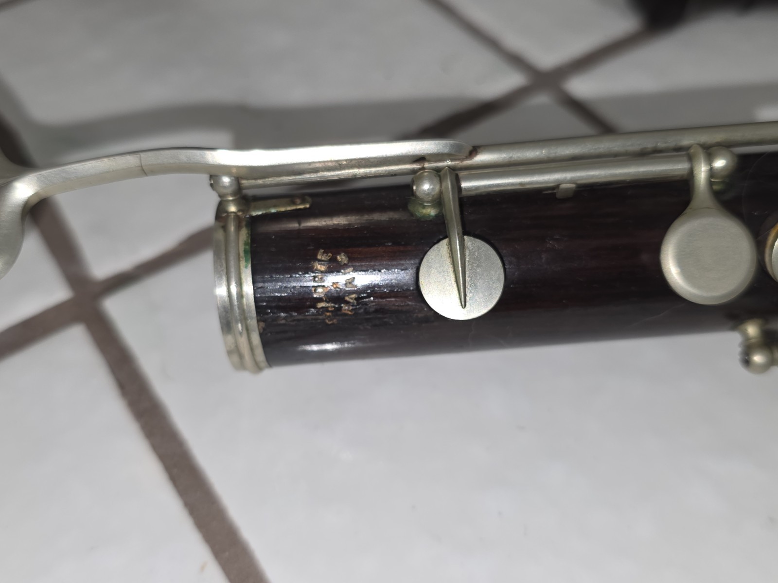 F. Loree English Horn. Triebert System 3 Palisander Wood. No SN Very Early Rare