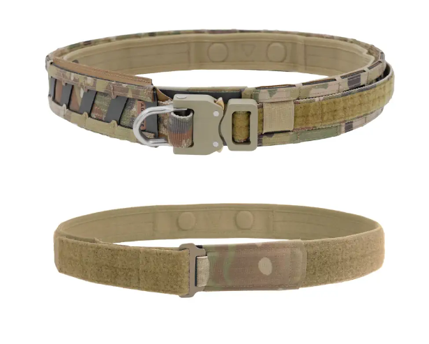 AGILITE MAGNETIX TACTICAL BATTLE BELT-magnetic alignment system Multicam