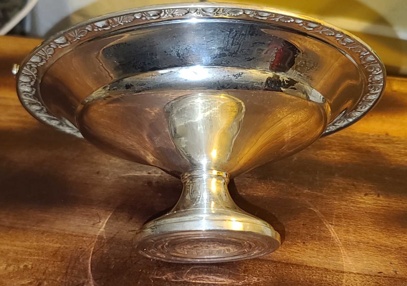 👑NICE👑 Sterling Silver Handled Candy Dish 💥145 Grams💥(weighted)