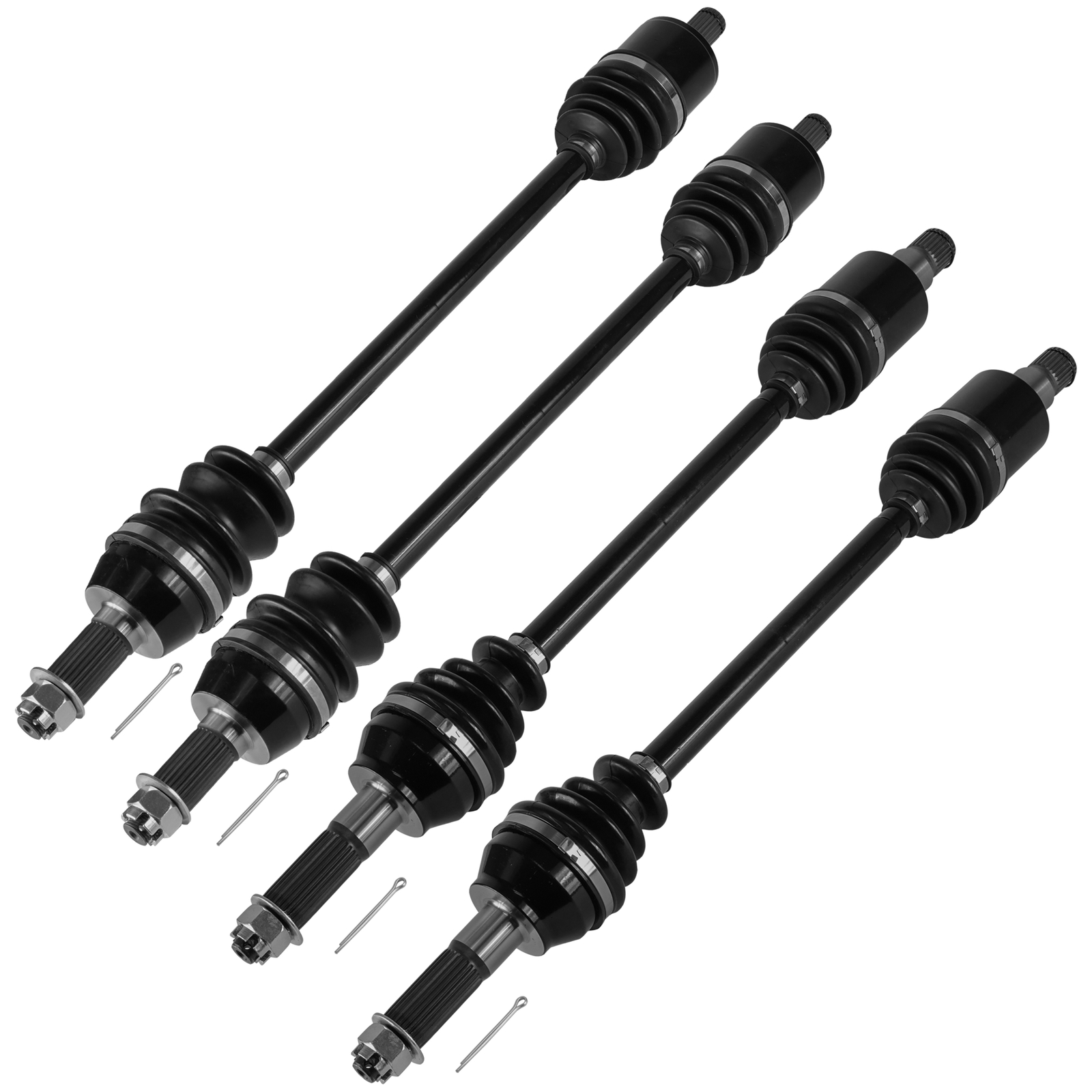 Front Rear Left Right CV Joint Axles for Polaris RZR S 800 EFI 2009-2014